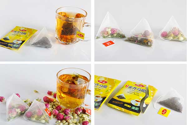 内外袋茶叶91看片网址可采用复合膜、过滤纸、无纺布等薄膜制袋
